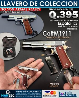 COLT M1911 -REPLICA EN MINIATURA DE COLECCIÓN