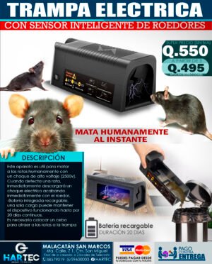 TRAMPA ELECTRICA PARA ROEDORES