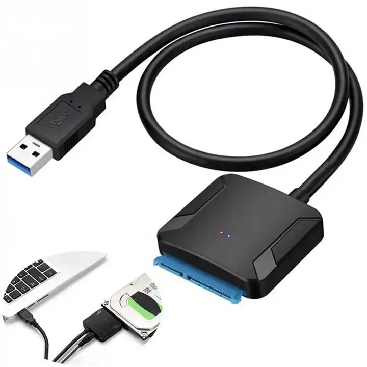 ADAPTADOR USB A SATA USB3.0 SATA, HDD O SSD de 2,5" o 3,5" a 10TB - Imagen 2