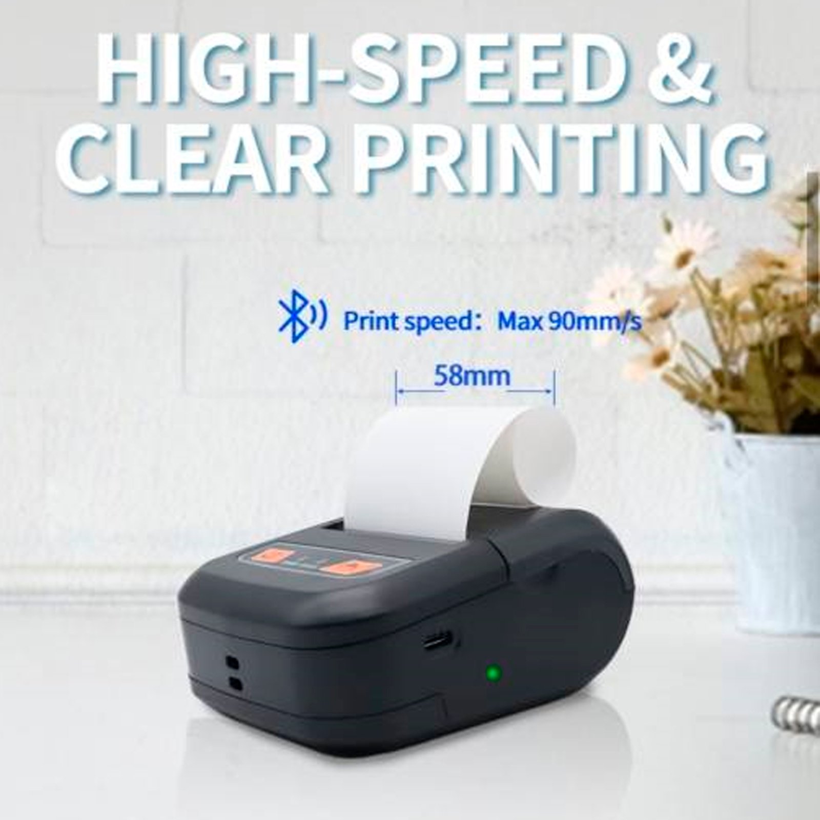 IMPRESORA BLUETOOTH+USB 58 MM - Imagen 2