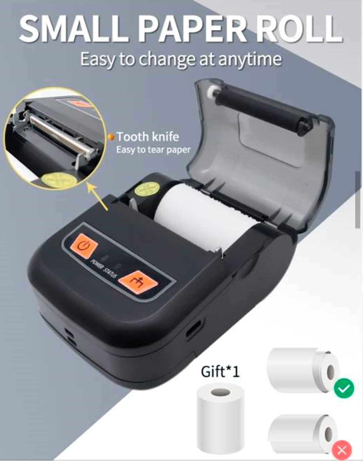 IMPRESORA BLUETOOTH+USB 58 MM