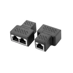 SPLITER RJ45 1 A 2 PUERTOS, LAN para Cat5, Cat5e, Cat6, Cat7