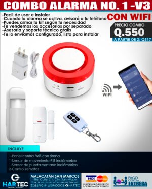COMBO DE ALARMA NO. 1. V1