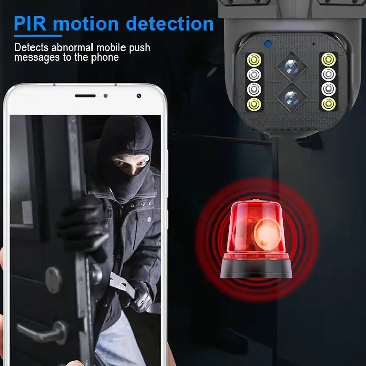 CAMARA PTZ WIFI TRIPLE VISION 8MPX 4K - Imagen 8