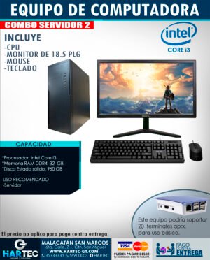 EQUIPO DE COMPUTADORA SERVIDOR 2