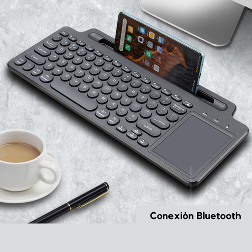TECLADO INALAMBRICO BLUETOOTH 3 EN 1 - Imagen 4