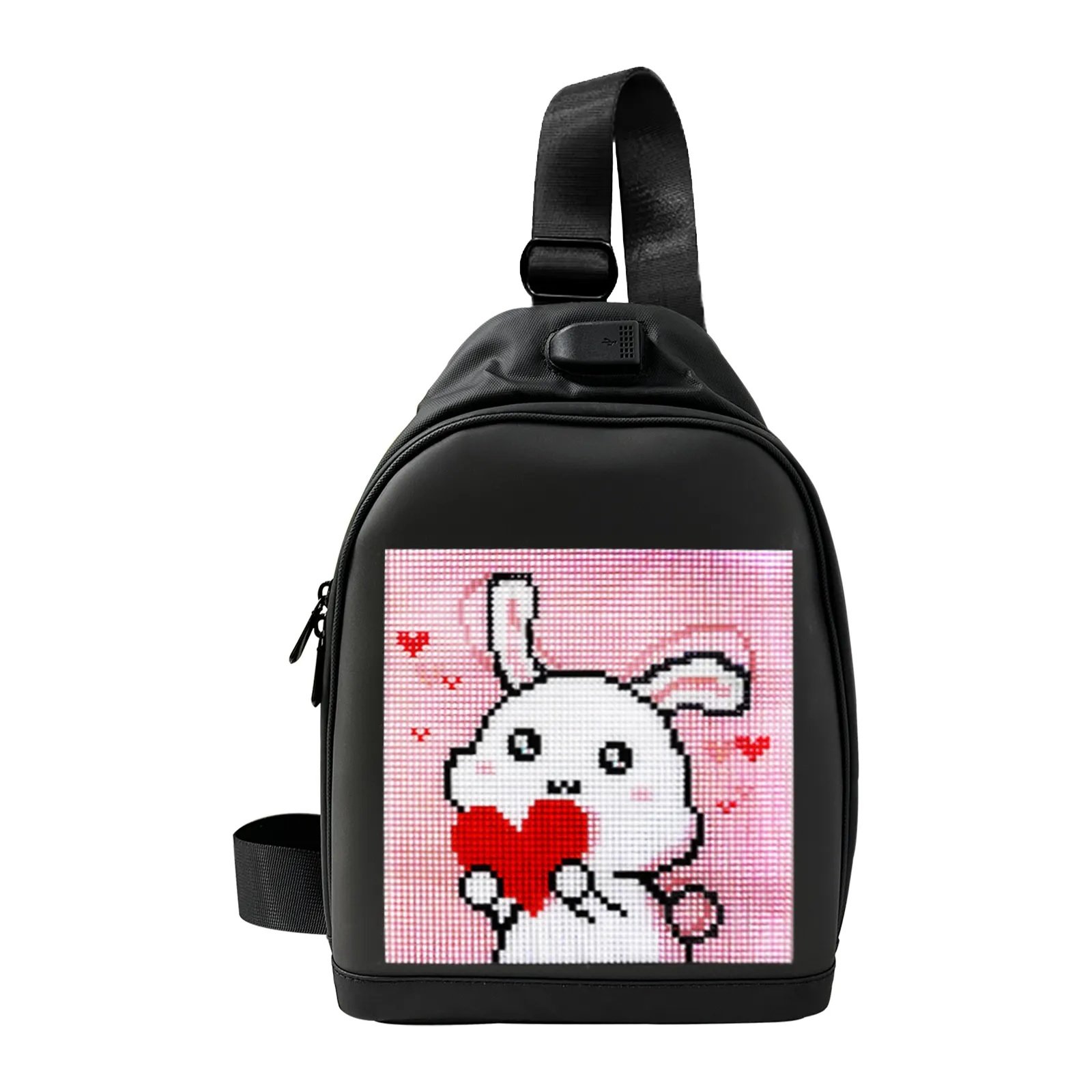 MOCHILA LED TAMAÑO: 20*31*17CM