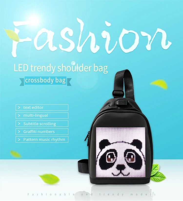 MOCHILA LED TAMAÑO: 20*31*17CM - Imagen 8