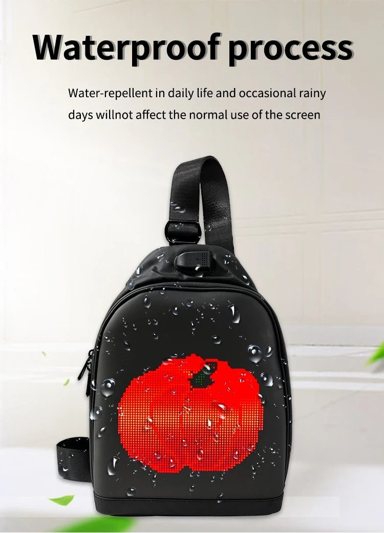 MOCHILA LED TAMAÑO: 20*31*17CM - Imagen 6