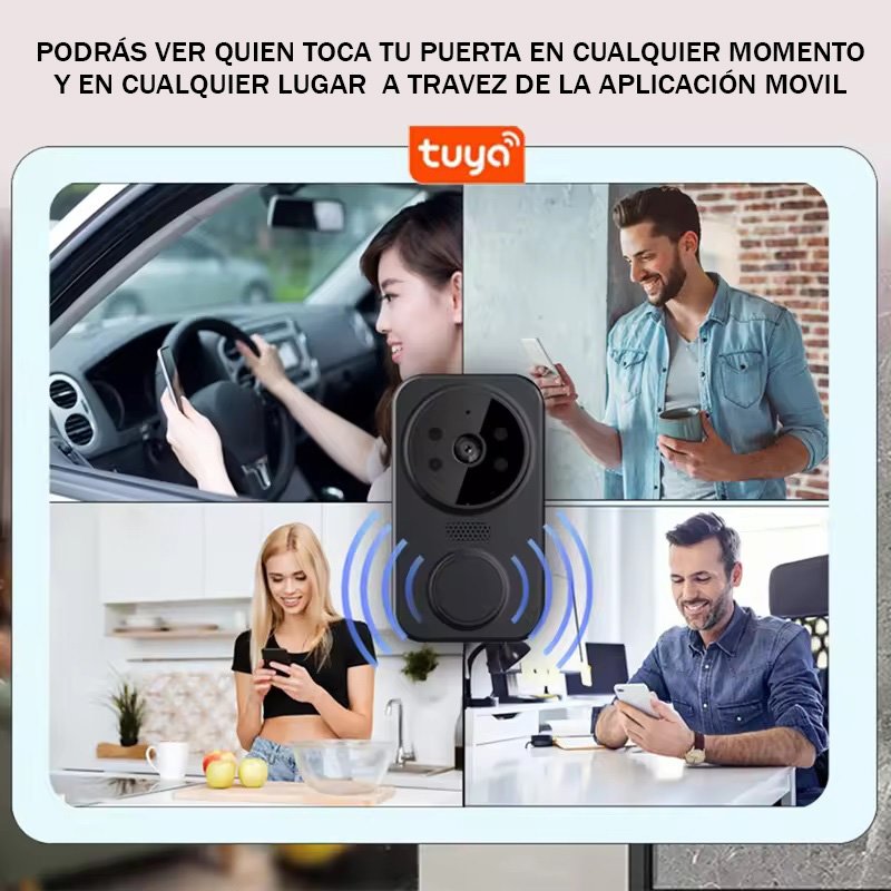 TIMBRE CON CAMARA WIFI MINI V1 - Imagen 4