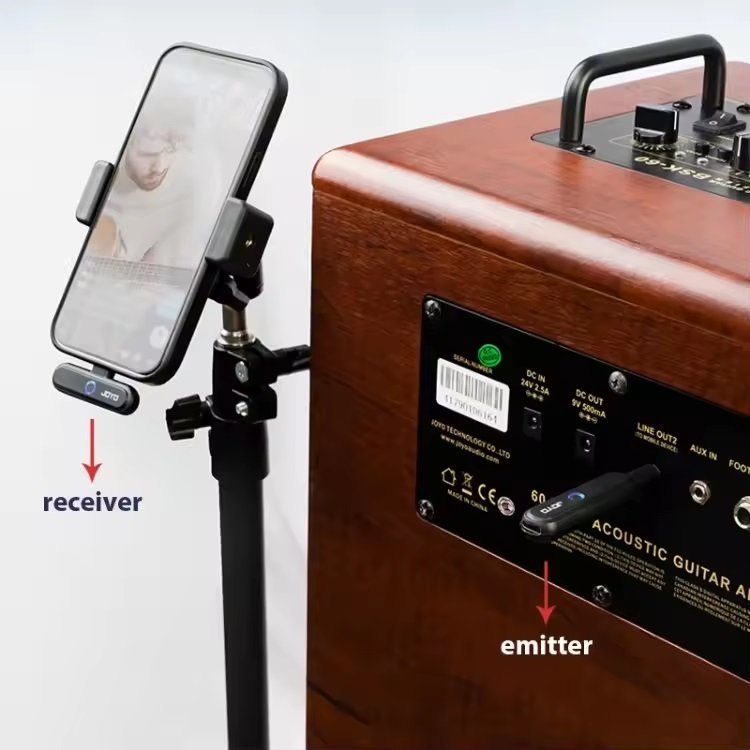 INTERFAZ INALAMBRICO PROFESIONAL DE AUDIO PARA TELEFONO O PC. JOYO - Imagen 4