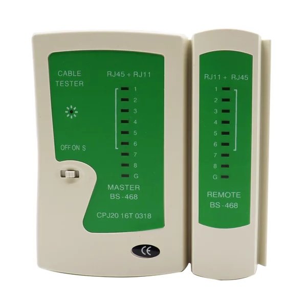 TESTER O PROBADOR DE CABLE DE RED RJ45 Y RJ11