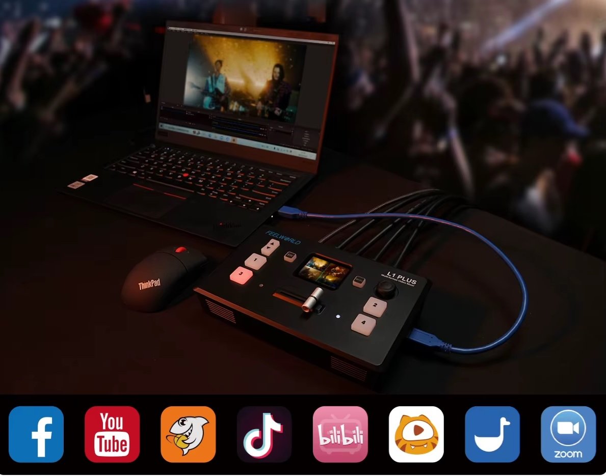 MEZCLADOR Y CONMUTADOR DE VIDEO MULTIFORMATO L1 PLUS - Imagen 7
