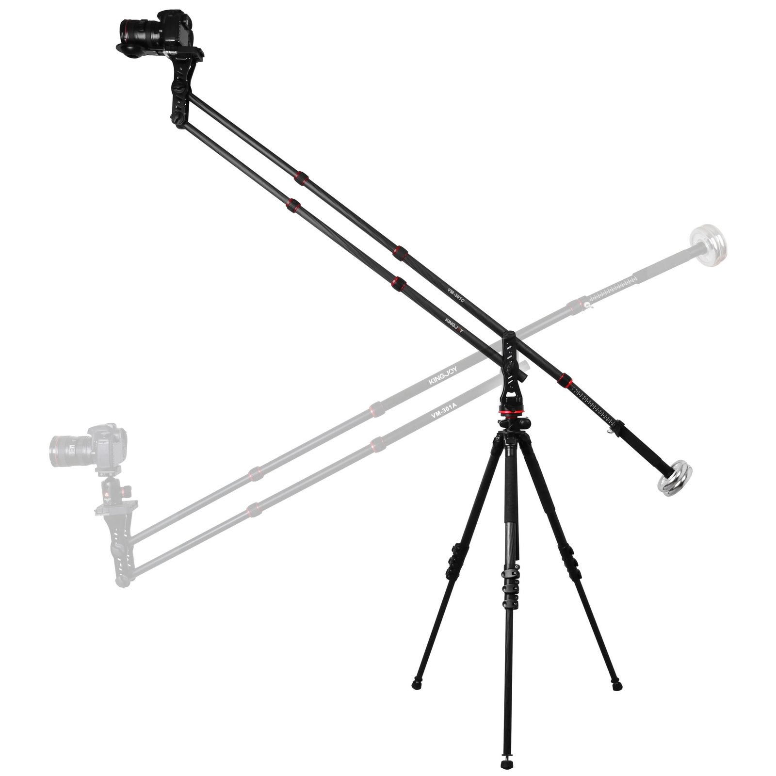 GRÚA PARA CAMARAS Y TELEFONOS DE ALUMINIO 210CM LARGO - Imagen 14