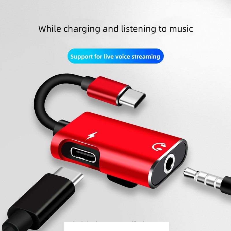ADAPTADOR TIPO-C PARA AURICULAR Y CARGADOR - Imagen 4