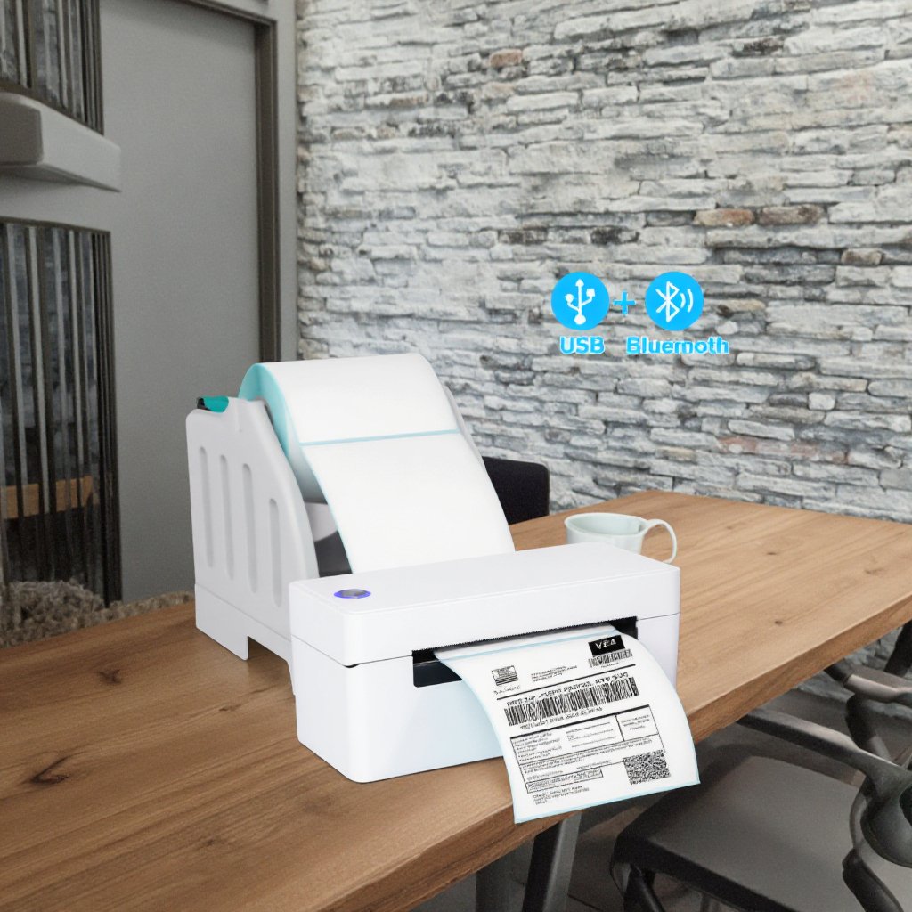 MINI IMPRESORA TERMICA DE TIKET DE HASTA 4 PLGS CON BLUETOOTH/USB